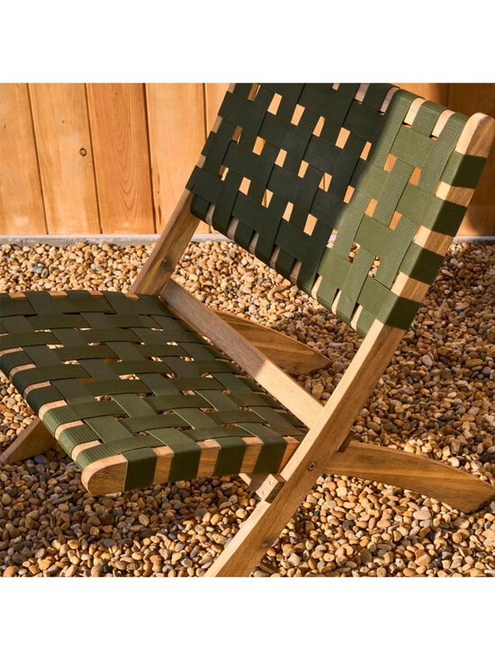 Kave Home - Chabeli-taittotuoli vihreä / akaasia - GREEN | Stockmann - photo 5