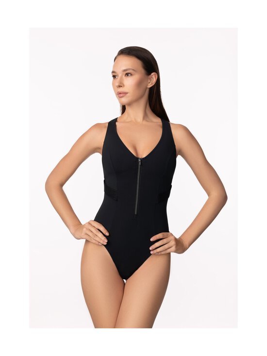 Marc & André - Pure Form Zipper -uimapuku - 802 BLACK | Stockmann - photo 3