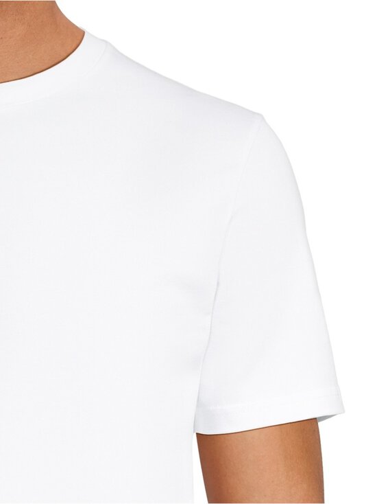 Filippa K - Stretch Cotton t-paita - 1009 WHITE | Stockmann - photo 4