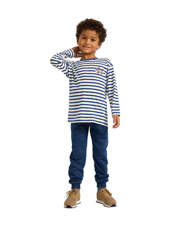 Lindex - Dressipüksid Denim Look - 5659 DARK BLUE | Stockmann - photo 3