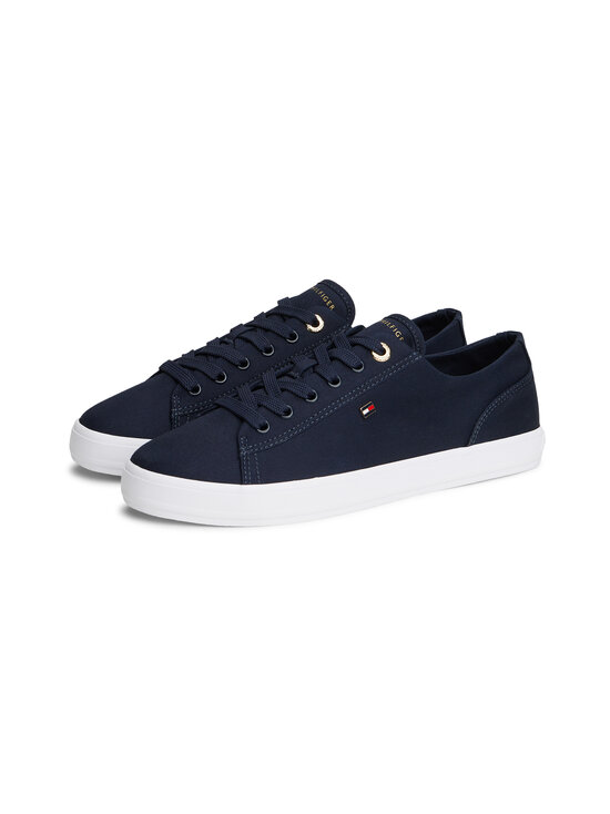 Tommy Hilfiger - Foxing Canvas -tennarit - DW6 SPACE BLUE | Stockmann - photo 5