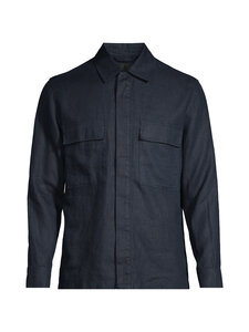 SAND Copenhagen - Aiden krekls ar apkakli - 590 DARK NAVY BLUE | Stockmann