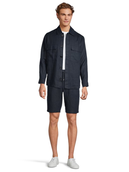 SAND Copenhagen - Aiden krekls ar apkakli - 590 DARK NAVY BLUE | Stockmann - photo 4