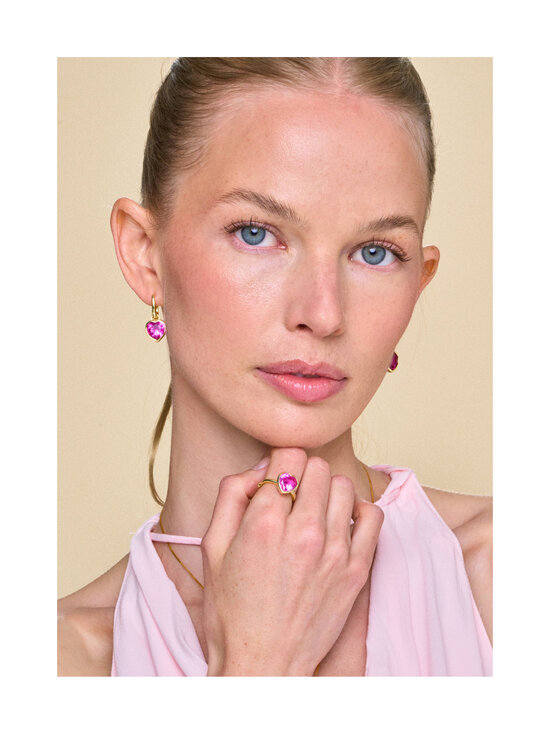 Annele - Sweethearts Pink -korvakorut - PINK | Stockmann - photo 1