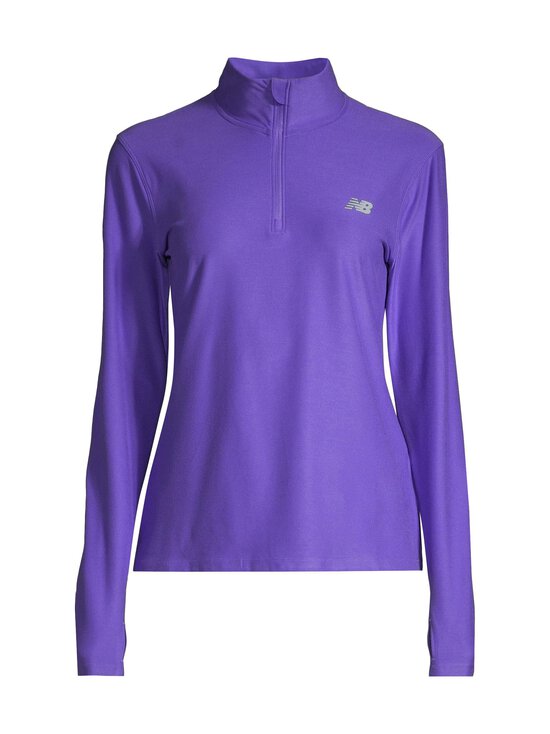 New Balance - Sport Essentials Space Dye Quarter Zip -paita - EPU ELECTRIC PURPLE | Stockmann - photo 1