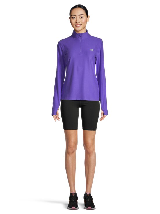 New Balance - Sport Essentials Space Dye Quarter Zip -paita - EPU ELECTRIC PURPLE | Stockmann - photo 4