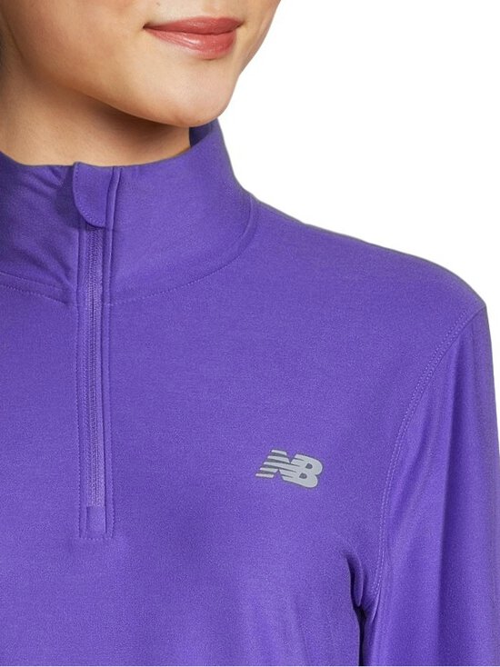 New Balance - Sport Essentials Space Dye Quarter Zip -paita - EPU ELECTRIC PURPLE | Stockmann - photo 5