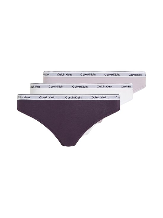 Calvin Klein Underwear - Bikini apakšbikses 3 iepak. - QA7 NIGHTSHADE/LILAC SUGAR/WHITE - photo 1 Calvin Klein Underwear - Bikini apakšbikses 3 iepak. - QA7 NIGHTSHADE/LILAC SUGAR/WHITE | Stockmann - photo 1