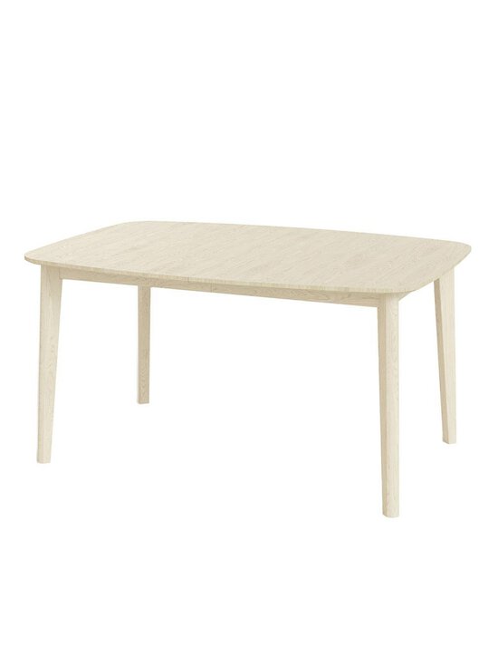 Skovby Möbelfabrik - #118- jatkettava ruokapöytä valkoöljytty massiivitammi 102 x 142/187 cm - BROWN | Stockmann - photo 1