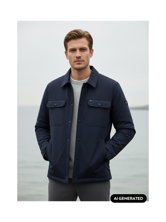 Tommy Hilfiger - Packable Lightweight -paitatakki - DW5 NAVY BLUE | Stockmann - photo 6