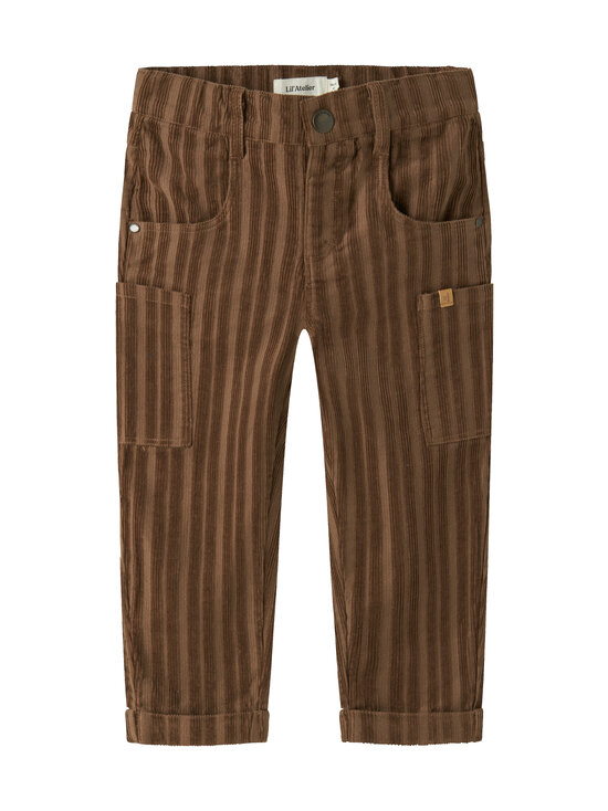 Lil' Atelier - NmmRos Loose -vakosamettihousut - PARTRIDGE | Stockmann - photo 1