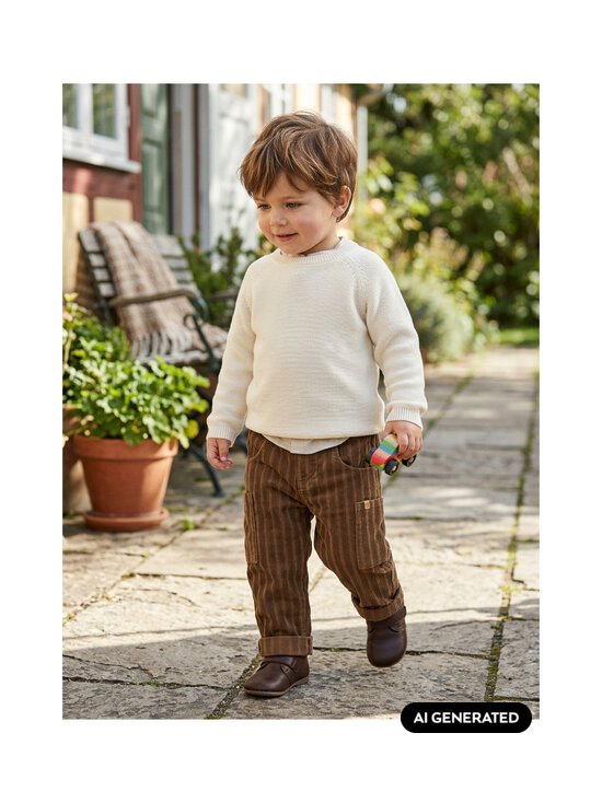Lil' Atelier - NmmRos Loose -vakosamettihousut - PARTRIDGE | Stockmann - photo 4