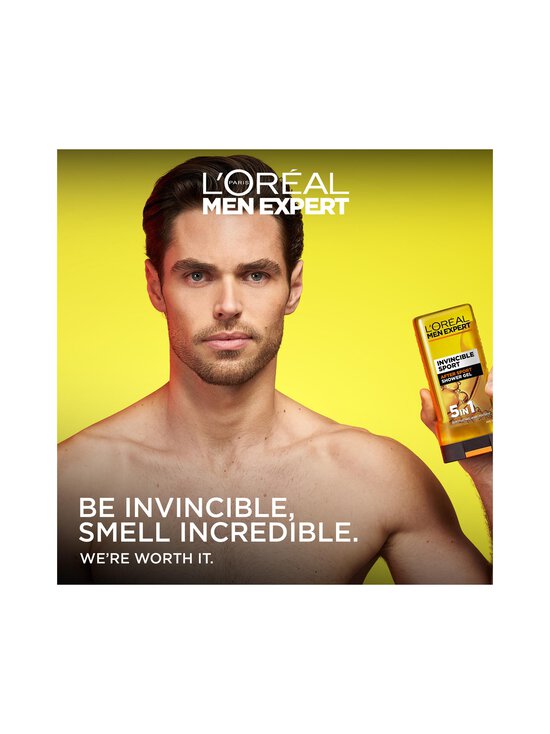 L'Oréal Paris - Dušigeel Men Expert Invincible Sport 5in1, 300ml | Stockmann - photo 3
