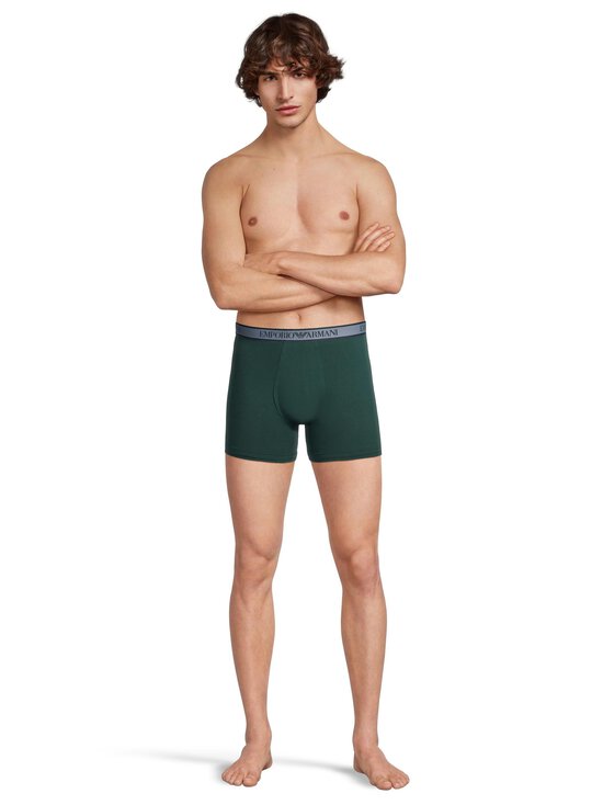Emporio Armani - Bokserialushousut 3-pack - MB242 AR.BLU/STONE/PINE - photo 1 Emporio Armani - Bokserialushousut 3-pack - MB242 AR.BLU/STONE/PINE | Stockmann - photo 1