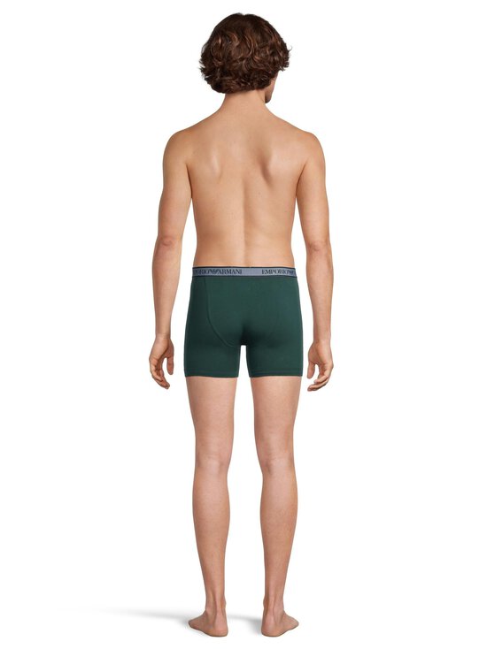 Emporio Armani - Bokserialushousut 3-pack - MB242 AR.BLU/STONE/PINE - photo 2 Emporio Armani - Bokserialushousut 3-pack - MB242 AR.BLU/STONE/PINE | Stockmann - photo 2