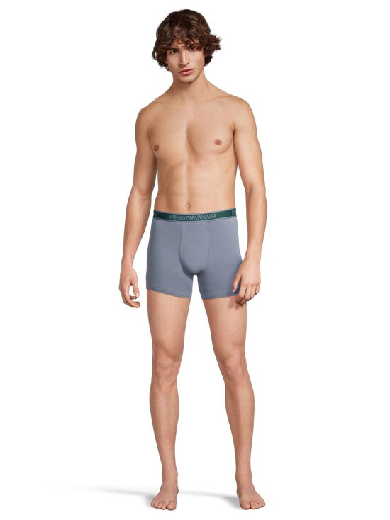 Emporio Armani - Bokserialushousut 3-pack - MB242 AR.BLU/STONE/PINE - photo 3 Emporio Armani - Bokserialushousut 3-pack - MB242 AR.BLU/STONE/PINE | Stockmann - photo 3