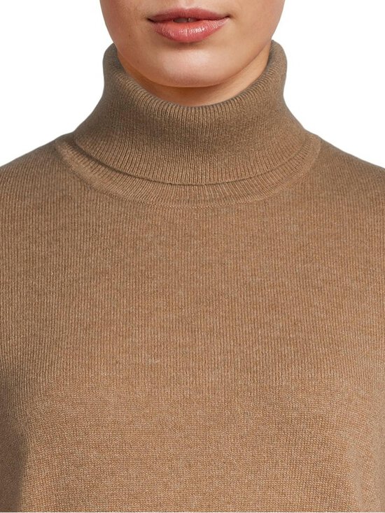NOOM - Shayla Wool Cashmere -neulepusero - CAMEL MEL | Stockmann - photo 4