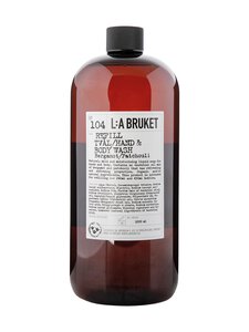L:A Bruket - № 104 Bergamot & Patchouli Hand & Body Wash Refill -nestesaippua 1000 ml L:A Bruket - № 104 Bergamot & Patchouli Hand & Body Wash Refill -nestesaippua 1000 ml | Stockmann