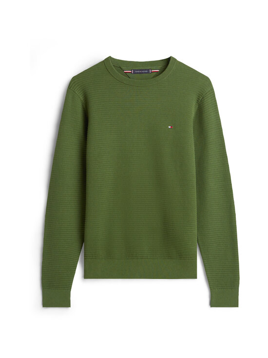 Tommy Hilfiger - Kudum Seasonal Structure C-neck - L01 MOUNTAIN PINE | Stockmann - photo 1