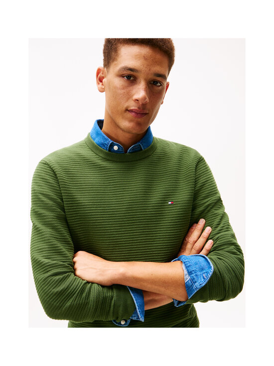Tommy Hilfiger - Kudum Seasonal Structure C-neck - L01 MOUNTAIN PINE | Stockmann - photo 5