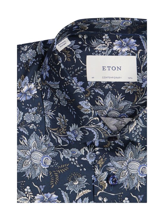 Eton - Contemporary Fit Floral Print Signature -kauluspaita - 27 DARK BLUE - photo 2 Eton - Contemporary Fit Floral Print Signature -kauluspaita - 27 DARK BLUE | Stockmann - photo 2