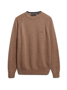 Superdry - Wool Blend -neule - H8P MACADAMIA BROWN MARL | Stockmann
