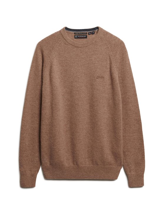 Superdry - Wool Blend -neule - H8P MACADAMIA BROWN MARL - photo 1 Superdry - Wool Blend -neule - H8P MACADAMIA BROWN MARL | Stockmann - photo 1