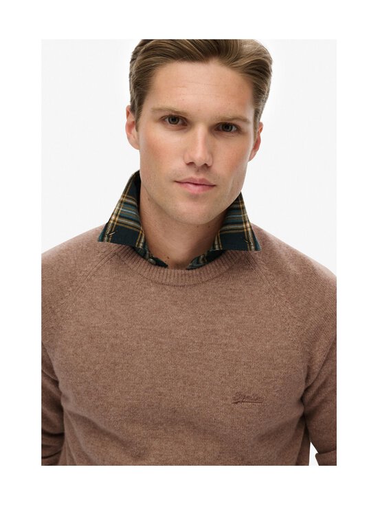 Superdry - Wool Blend -neule - H8P MACADAMIA BROWN MARL - photo 5 Superdry - Wool Blend -neule - H8P MACADAMIA BROWN MARL | Stockmann - photo 5