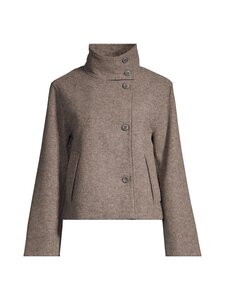 Object - ObjRiki-lyhyt villakangastakki - MOREL DETAIL:MELANGE | Stockmann