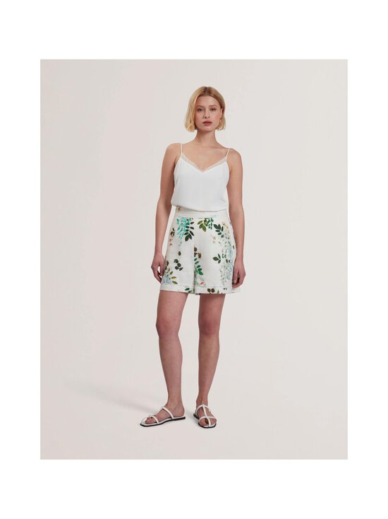 Ted Baker London - Lulea Chiffon Detail V-neck -toppi - WHITE - photo 2 Ted Baker London - Lulea Chiffon Detail V-neck -toppi - WHITE | Stockmann - photo 2
