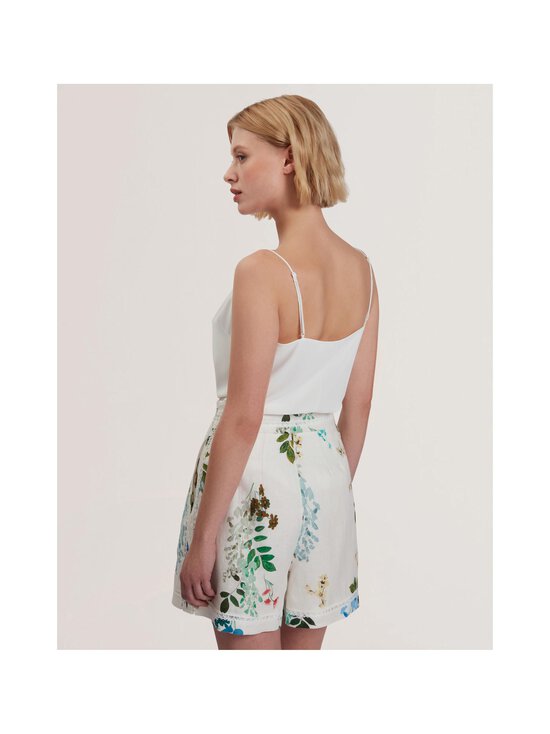 Ted Baker London - Lulea Chiffon Detail V-neck -toppi - WHITE - photo 4 Ted Baker London - Lulea Chiffon Detail V-neck -toppi - WHITE | Stockmann - photo 4