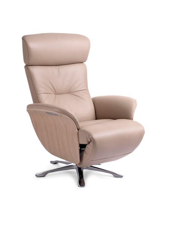 Conform - Nova-nojatuoli Sorrento-nahka hiekka / tammi - BEIGE | Stockmann - photo 1