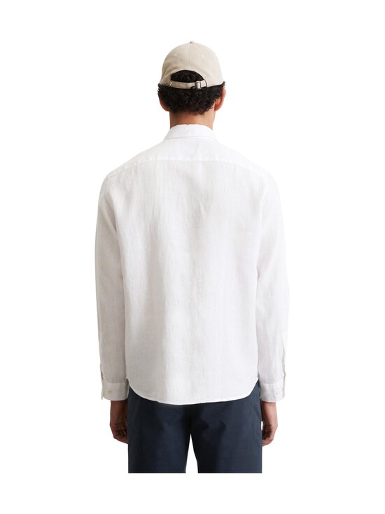 Marc O'Polo - Regular Fit Kent Collar -pellavakauluspaita - 100 WHITE | Stockmann - photo 3