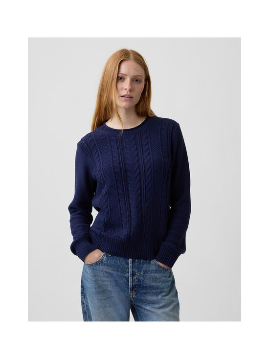GAP - Classic Cotton Crew -palmikkoneule - NAVY UNIFORM | Stockmann - photo 2