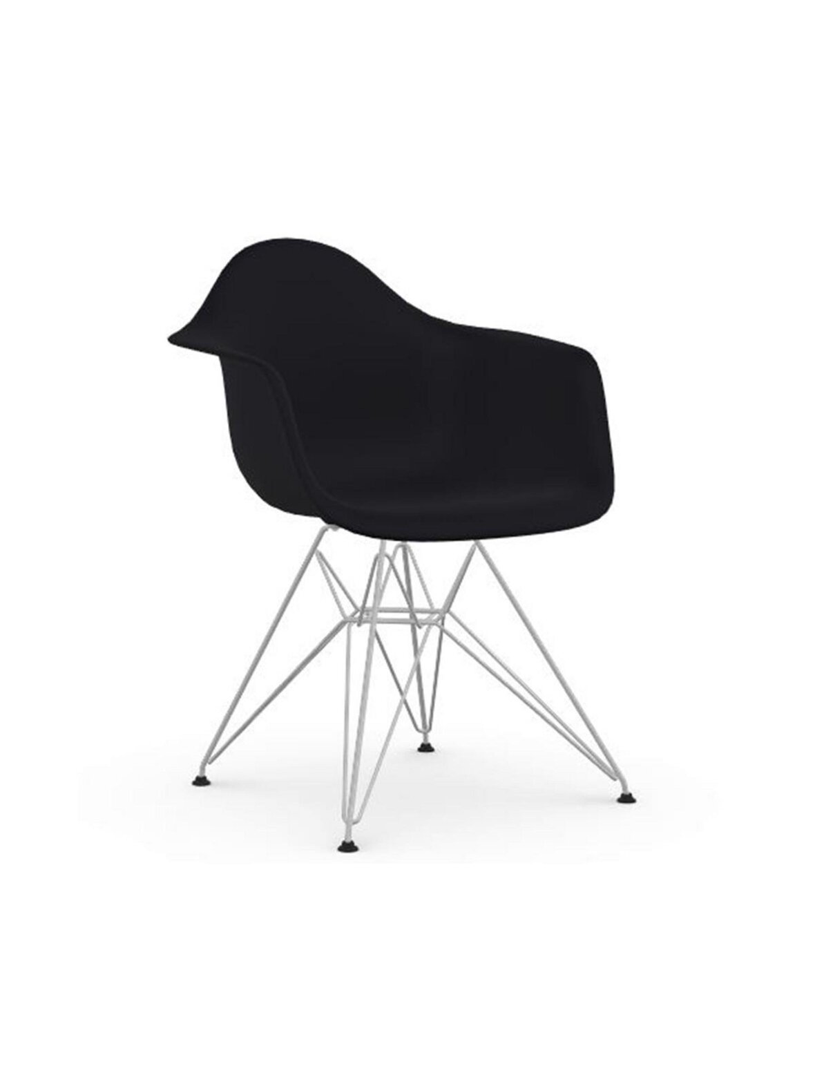 Eames DAR RE -tuoli käsinojilla