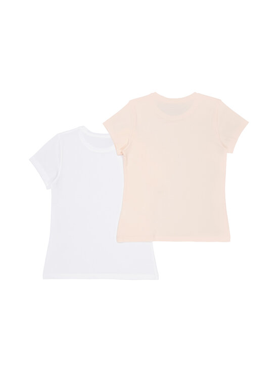 Calvin Klein Kids - Slim Monologo t-paidat 2-pack - 0VV PALEPEACH/BRIGHTWHITE | Stockmann - photo 2