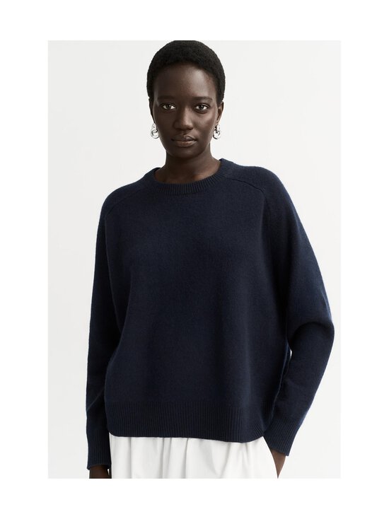 Soft Goat - Boyfriend Crew Neck -kashmirneule - NAVY - photo 4 Soft Goat - Boyfriend Crew Neck -kashmirneule - NAVY | Stockmann - photo 4