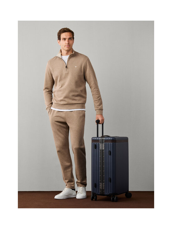 Hackett London - Travel Half Zip -neulepaita - 863 BROWN | Stockmann - photo 6