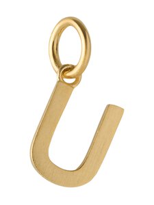 Pernille Corydon - Kulon Love Letter U - GOLD PLATED | Stockmann