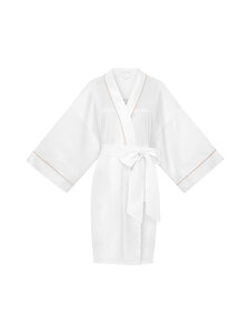 Olivia von Halle - Siidist hommikumantel Mimi - IVORY OYSTER CORE | Stockmann