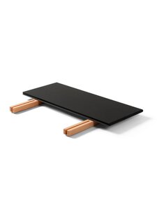 Carl Hansen&Son - Jatkolevy pöytään CH327 - MUSTA | Stockmann