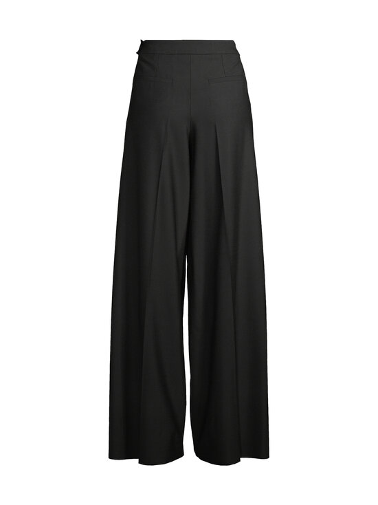 Marella - Mllghinea Wide Leg -housut - 006 BLACK PLAIN COLOUR | Stockmann - photo 2