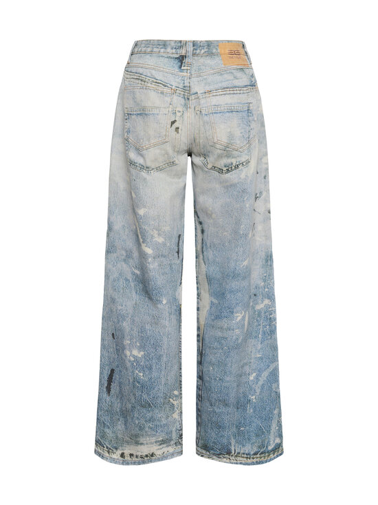Gestuz - GZcornelia High Waist Wide -farkut - 120 PRINTED DENIM BLUE | Stockmann - photo 2