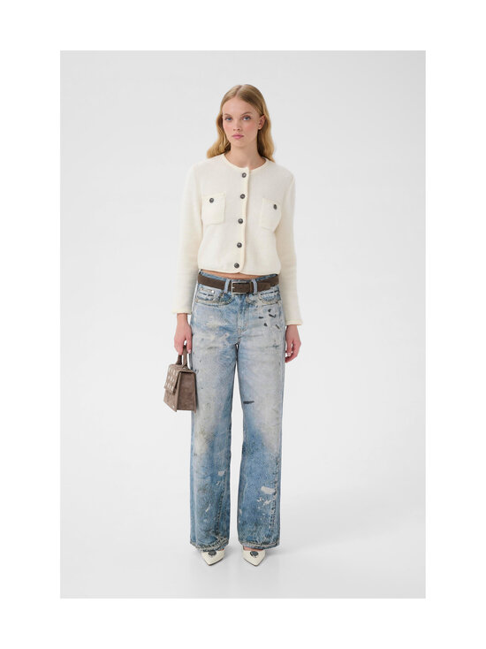 Gestuz - GZcornelia High Waist Wide -farkut - 120 PRINTED DENIM BLUE | Stockmann - photo 3