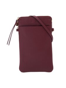 A+more - Nahast telefonikott Avez - BURGUNDY | Stockmann
