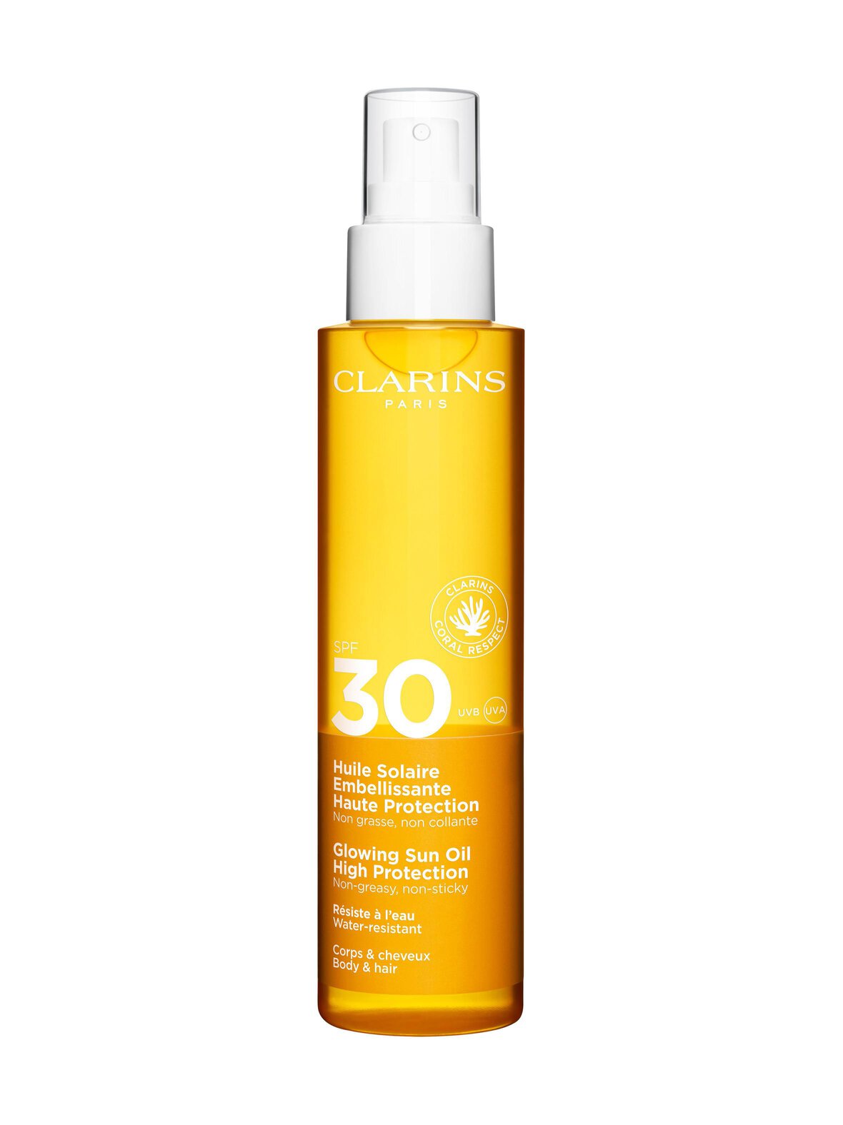 Glowing Sun Oil SPF 30 for body & hair -aurinkosuojaöljy
