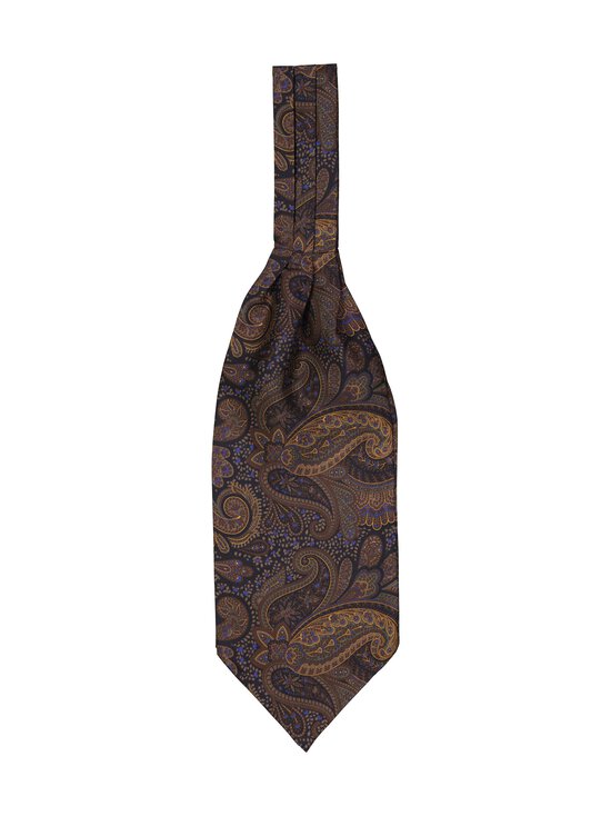 Stockholm Kravatt - Ascot Big Paisley zīda kakla lakats - 4 BROWN/NAVY | Stockmann - photo 1