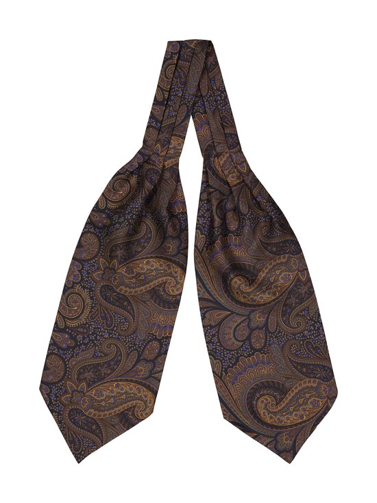 Stockholm Kravatt - Ascot Big Paisley zīda kakla lakats - 4 BROWN/NAVY | Stockmann - photo 2