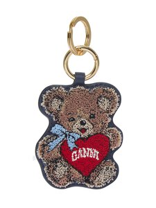 Ganni - Bear-avaimenperä - 096 BLACK/IRIS | Stockmann