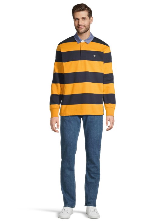GANT - Chambray Stripe t-paita - 751 YELLOW LICHEN - photo 2 GANT - Chambray Stripe t-paita - 751 YELLOW LICHEN | Stockmann - photo 2